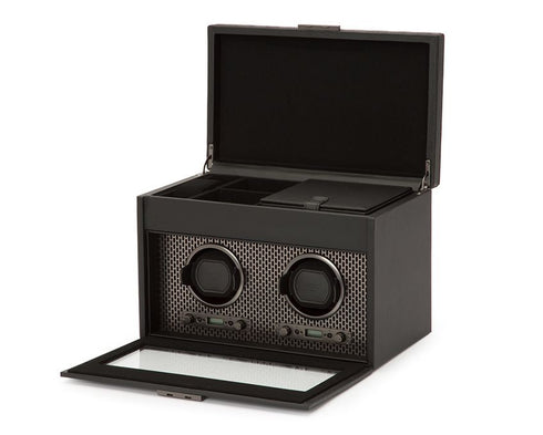 AXIS Double Winder With Storage (Powder Coat)